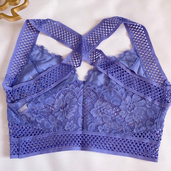 Free People | Sitting Pretty Brami Periwinkle Blue - Picture 6 of 9